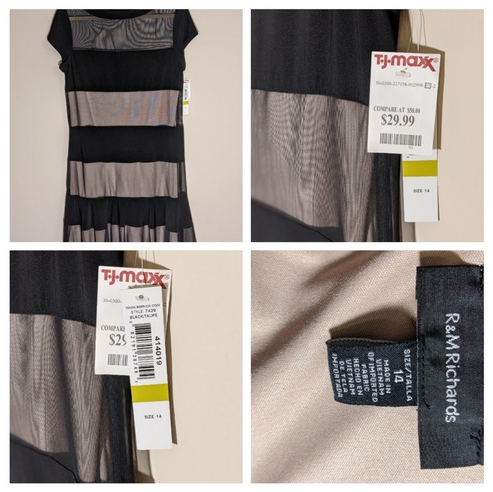 R&M Richards Maxi Dress Size 14